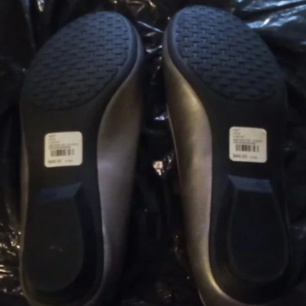 Catherines Gray Embellished Flats-donating 9/4 - Picture 3 of 9
